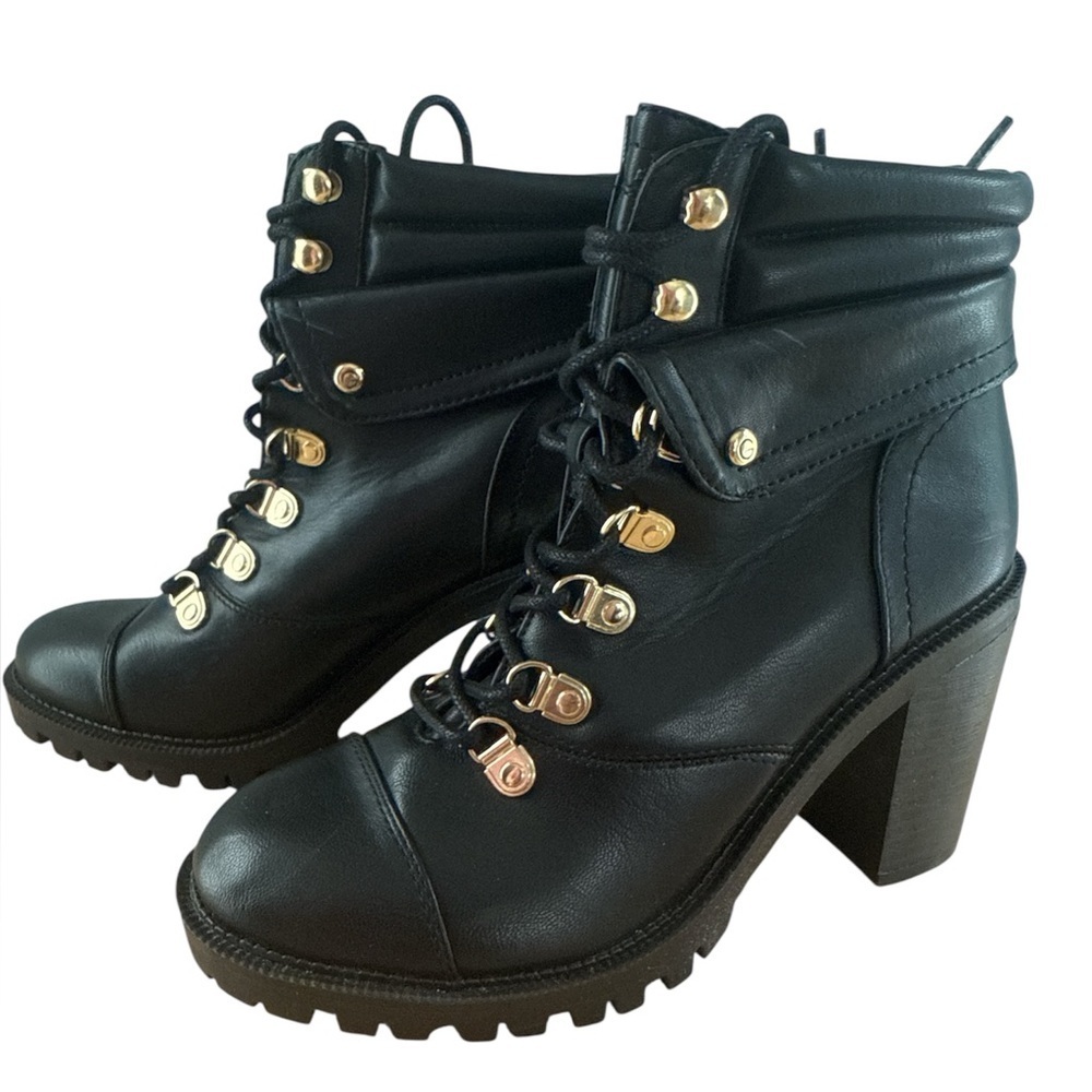 Guess Jollyn Boots Combat w Heel
